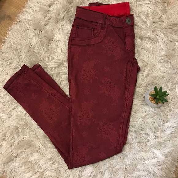 Flipside Reversible Denim Red & Dark Pattern - Picture 3 of 8